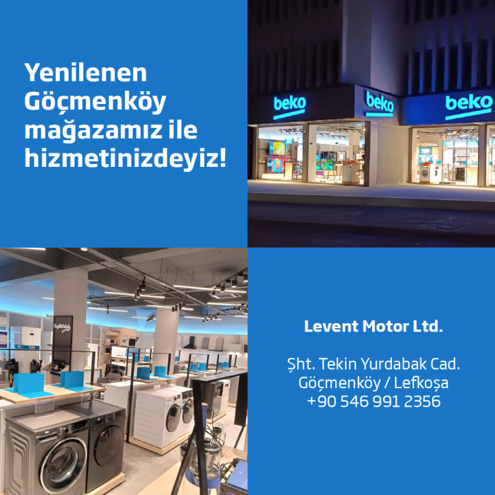 Yenilenen Göçmenköy Mağazamız ile hizmetinizdeyiz!